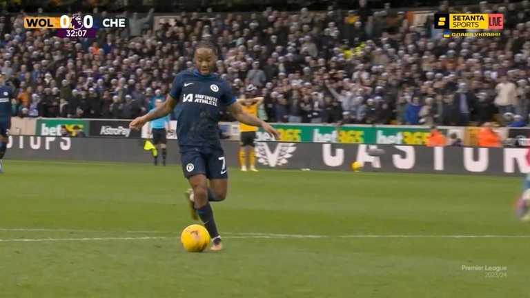 Рахим Стерлинг / Скриншот с трансляции Рахим Стерлинг / Скриншот с трансляции