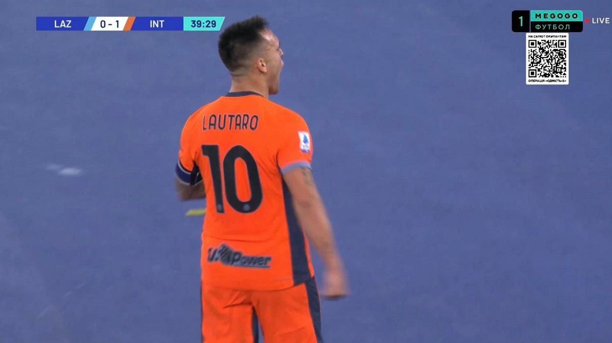Лаутаро Мартінес / Скріншот з трансляції