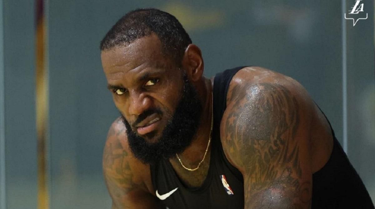 Леброн Джеймс / Фото Лос-Анджелес Лейкерс