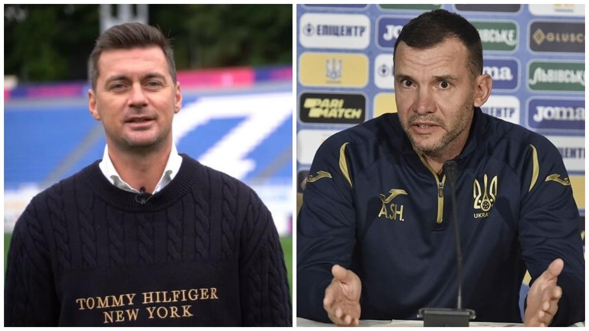 Артем Мілевський та Андрій Шевченко / Колаж Спорт 24 Артем Мілевський та Андрій Шевченко / Колаж Спорт 24