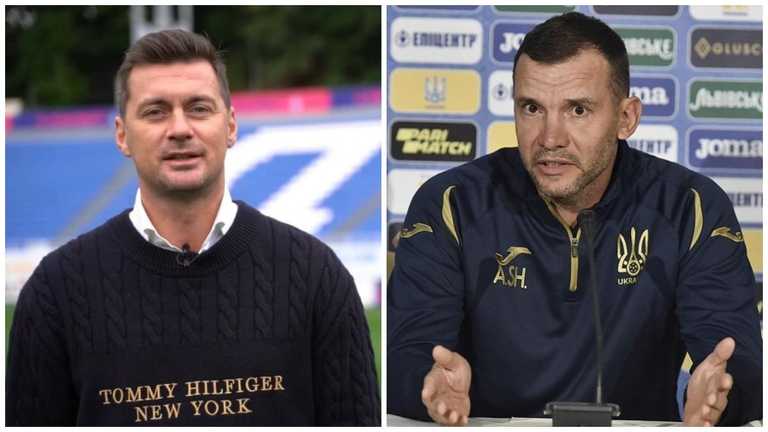 Артем Мілевський та Андрій Шевченко / Колаж Спорт 24 Артем Мілевський та Андрій Шевченко / Колаж Спорт 24