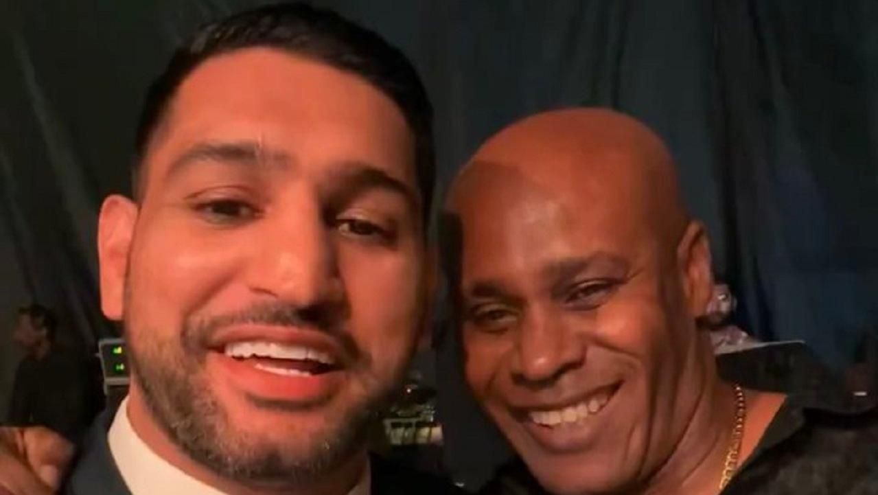 Амир Хан и Марио Кинделан / Фото из открытых источников