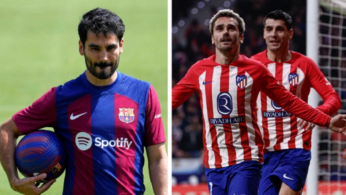 Гюндоган, Грізманн і Мората / Фото EFE