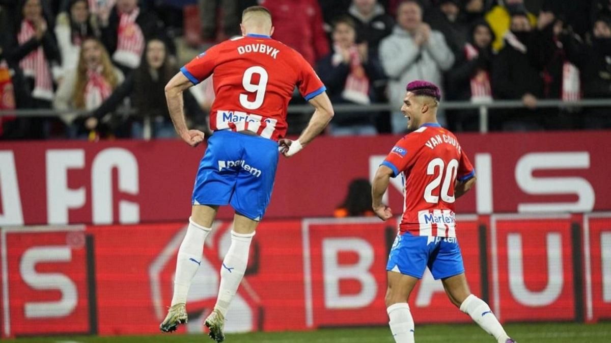 Артем Довбик и Ян Коуту / Фото EFE