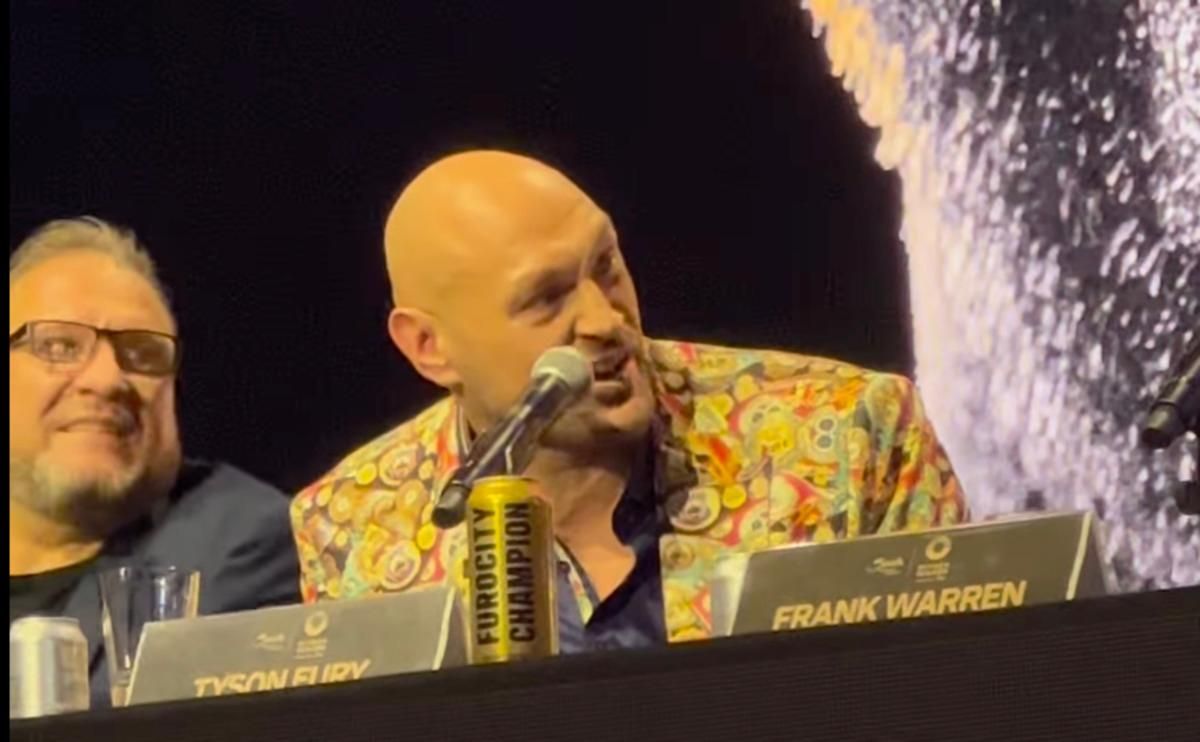 Тайсон Ф'юрі / скріншот з відео у Instagram боксера Тайсон Ф'юрі / скріншот з відео у Instagram боксера