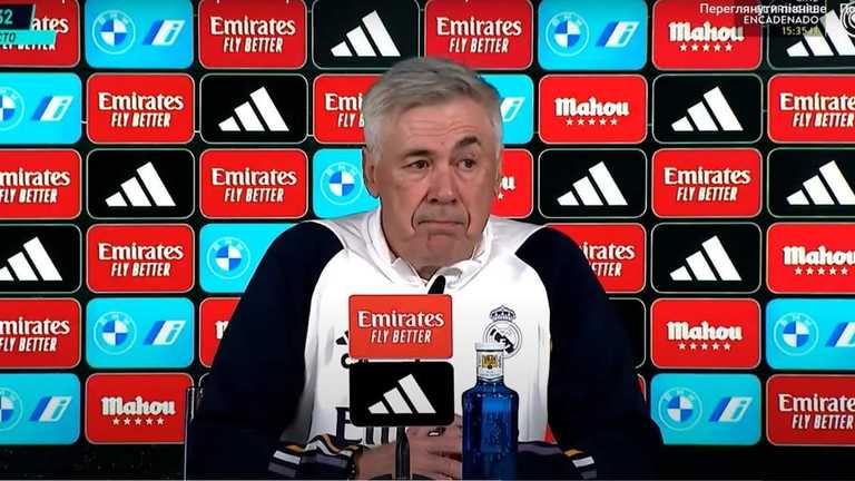 Карло Анчелотти / Скриншот пресс-конференции Карло Анчелотти / Скриншот пресс-конференции