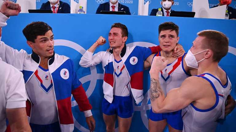 Российские олимпийцы / Фото REUTERS / DYLAN MARTINEZ Российские олимпийцы / Фото REUTERS / DYLAN MARTINEZ