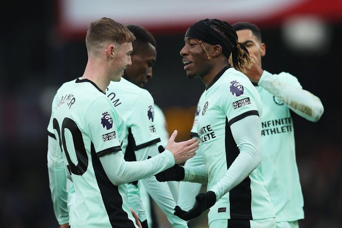 Игроки Челси в матче против Лутона / Фото с Twitter