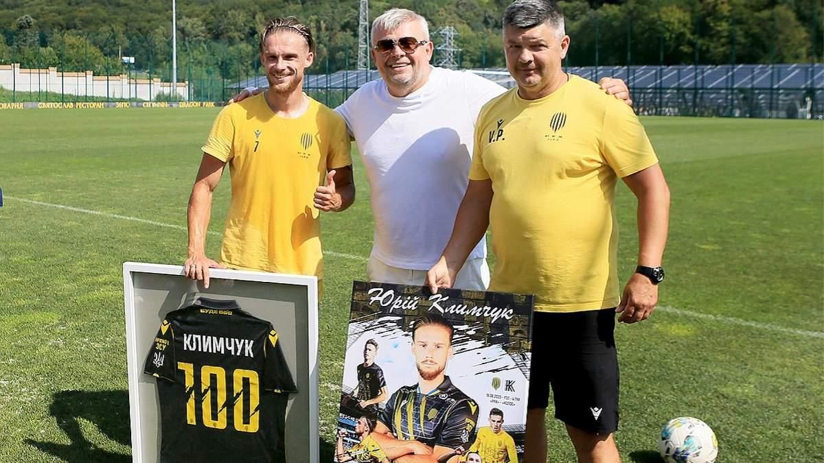 Юрій Климчук з тренером і Григорієм Козловським / Фото ФК Рух Юрій Климчук з тренером і Григорієм Козловським / Фото ФК Рух