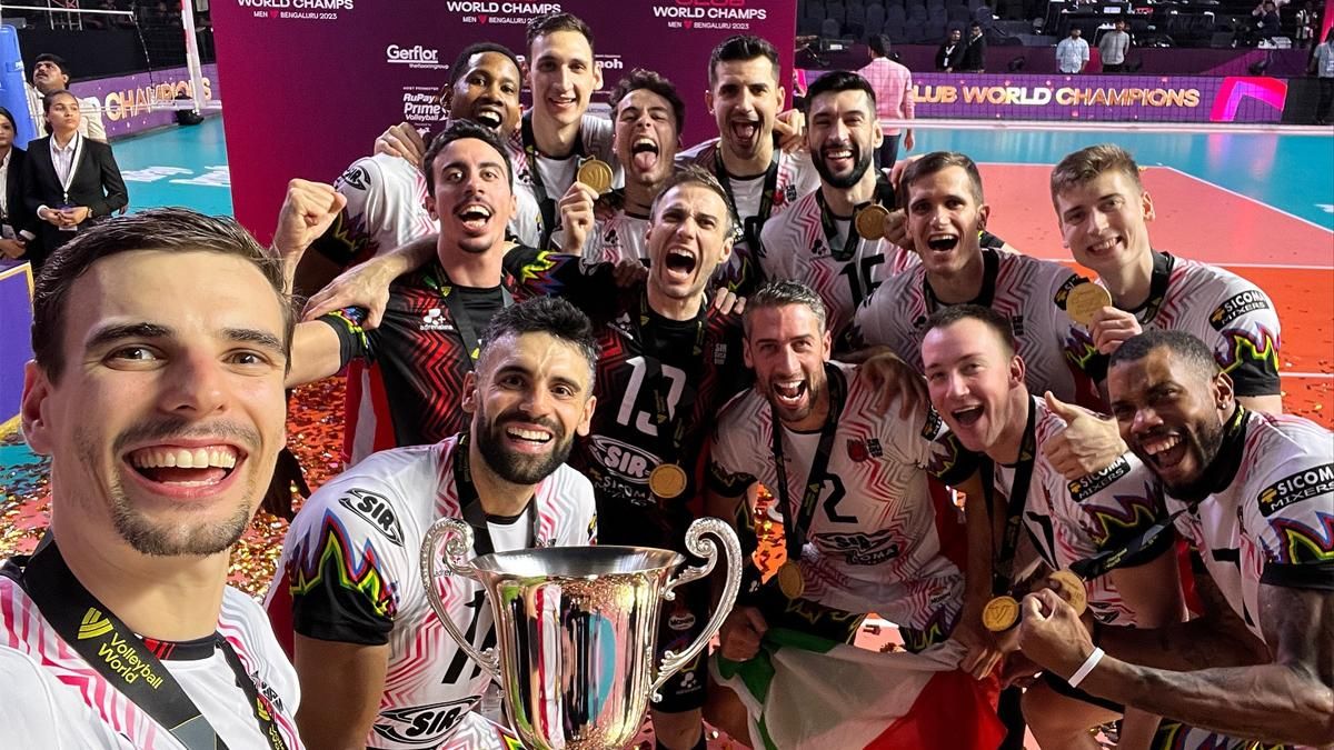 Олег Плотницкий с Перуджей / фото ВК Перуджа