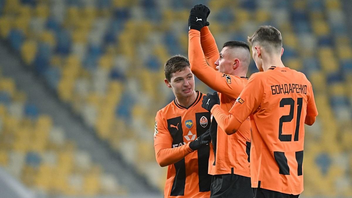 Бондар, Зубков і Бондаренко / Фото зі сторінки Шахтаря в соцмережі X