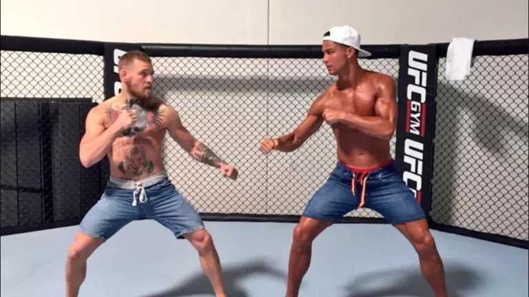 Макгрегор – Роналду / Фото з Instagram Макгрегор – Роналду / Фото з Instagram