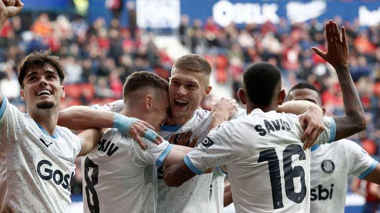 Віктор Циганков і Артем Довбик / Jesus Diges / EFE Віктор Циганков і Артем Довбик / Jesus Diges / EFE