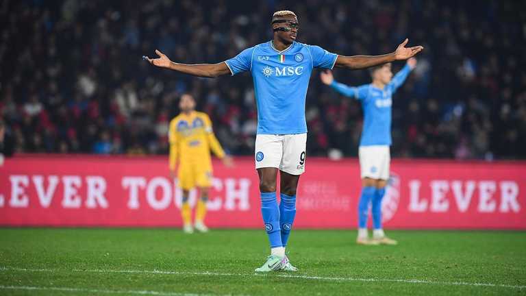 Віктор Осімхен / Фото SSC Napoli / sscnapoli.it Віктор Осімхен / Фото SSC Napoli / sscnapoli.it