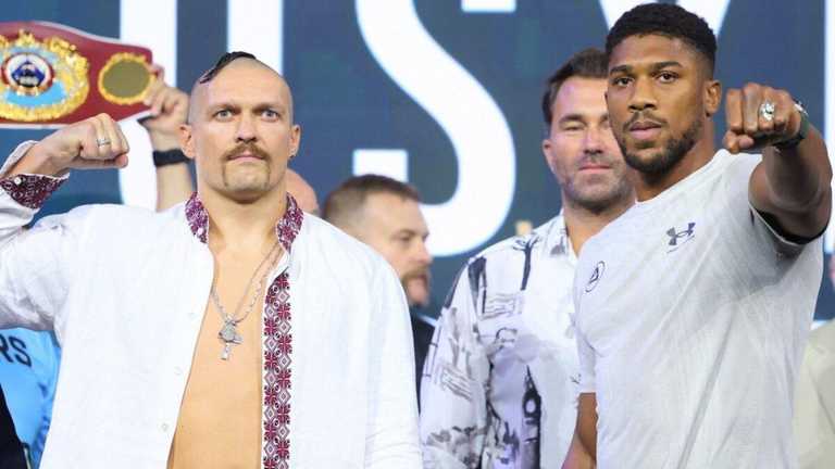 Олександр Усик – Ентоні Джошуа / Фото з відкритих джерел Олександр Усик – Ентоні Джошуа / Фото з відкритих джерел