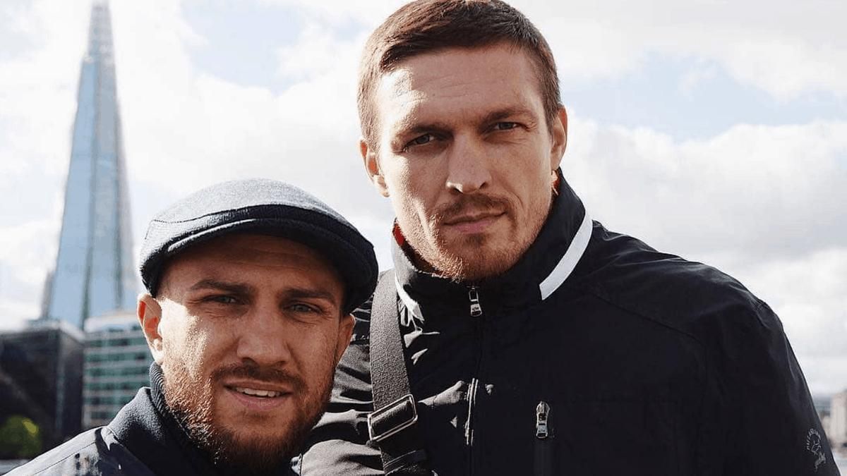 Олександр Усик і Василь Ломаченко / Фото із соцмереж Lomus Олександр Усик і Василь Ломаченко / Фото із соцмереж Lomus