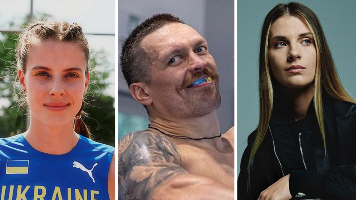 Ярослава Магучіх, Олександр Усик і Ольга Харлан / Всі фото з Instagram