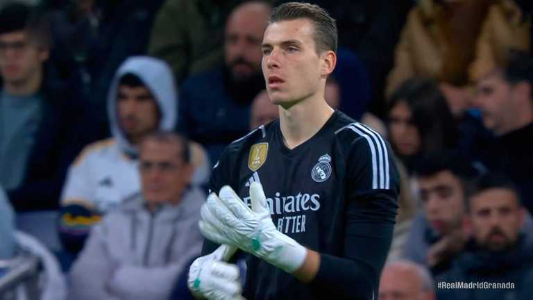 Андрій Лунін / Скриншот трансляції Андрій Лунін / Скриншот трансляції