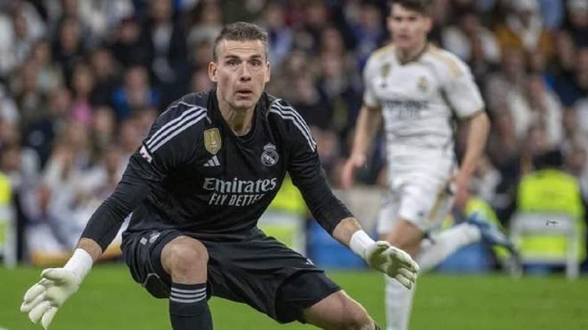 Андрей Лунин / Фото EFE