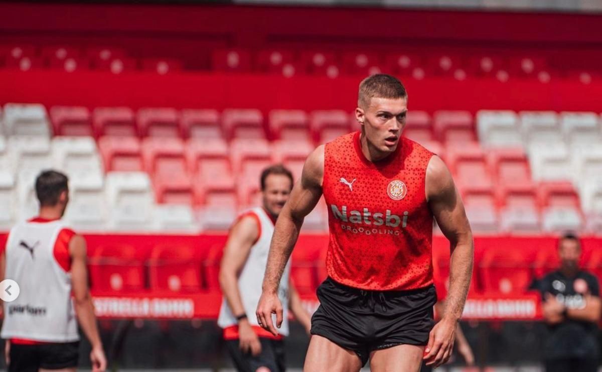 Артем Довбик / Фото ФК Жирона Артем Довбик / Фото ФК Жирона