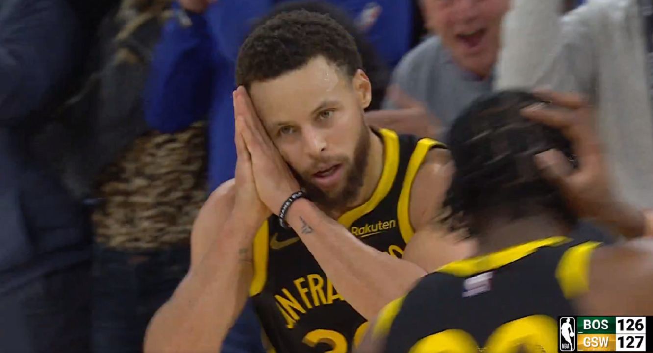 Стефен Каррі / Скриншот трансляції