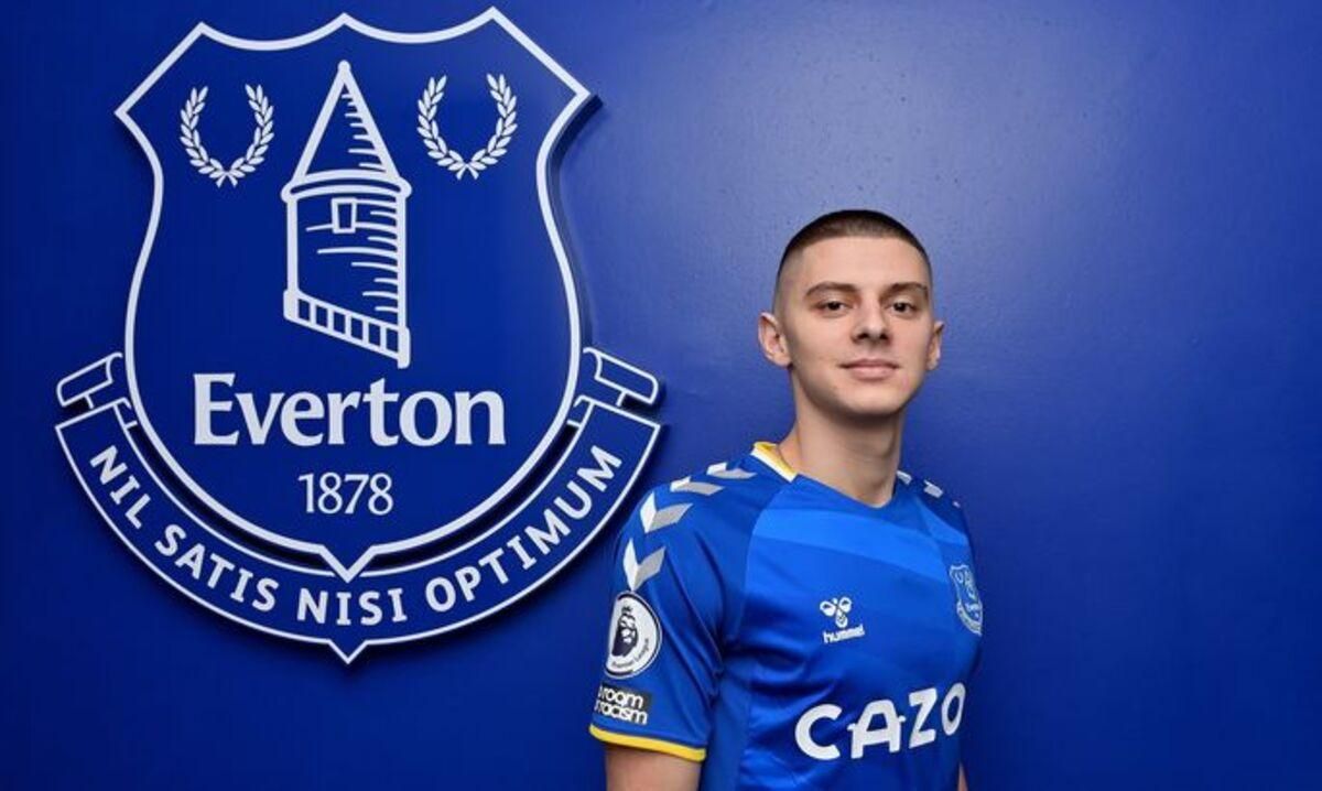 Віталій Миколенко / Фото ФК Евертон