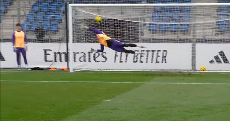 Андрій Лунін / скриншот відео Андрій Лунін / скриншот відео