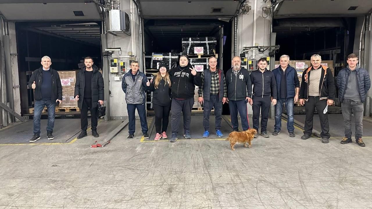 60 тонн гуманітарної допомоги з Хорватії в Україну від Favbet Foundation та Dobro Dobrim