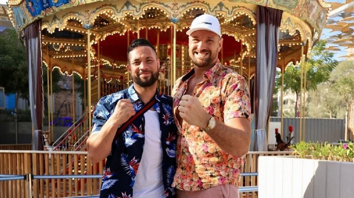 Джозеф Паркер і Тайсон Ф'юрі / Фото instagram.com/joeboxerparker