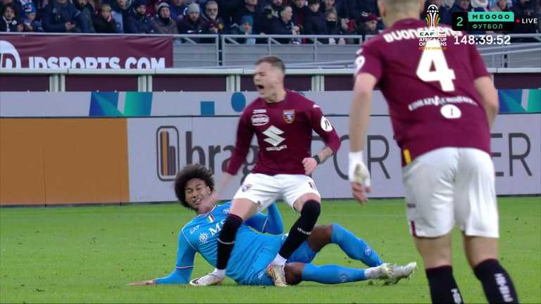 Торино - Наполи / скриншот трансляции Торино - Наполи / скриншот трансляции