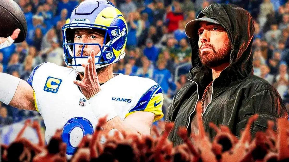 Детройт Лайонс – Лос-Анджелес Ремс; Емінем / ілюстрація: ClutchPoints Детройт Лайонс – Лос-Анджелес Ремс; Емінем / ілюстрація: ClutchPoints