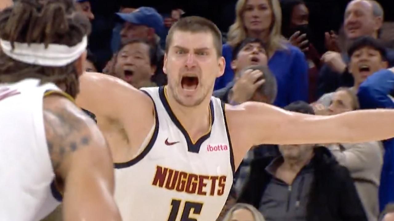 Никола Йокич / Скриншот трансляции