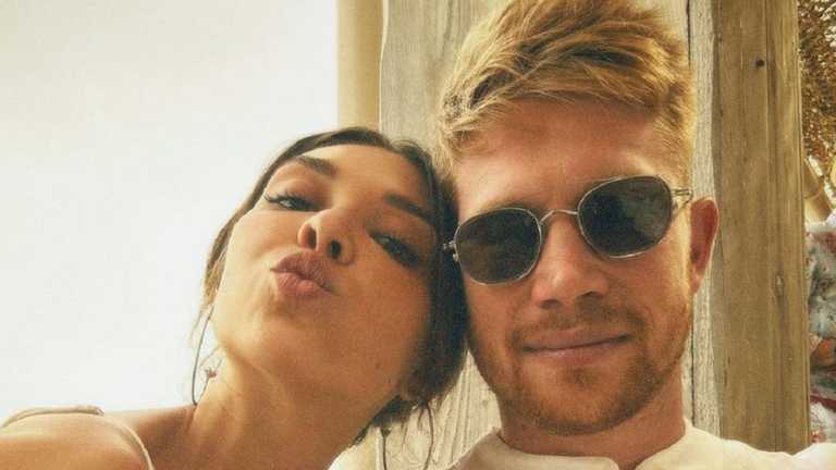 Мішель Лакруа і Кевін де Брюйне / Фото instagram.com/kevindebruyne Мішель Лакруа і Кевін де Брюйне / Фото instagram.com/kevindebruyne