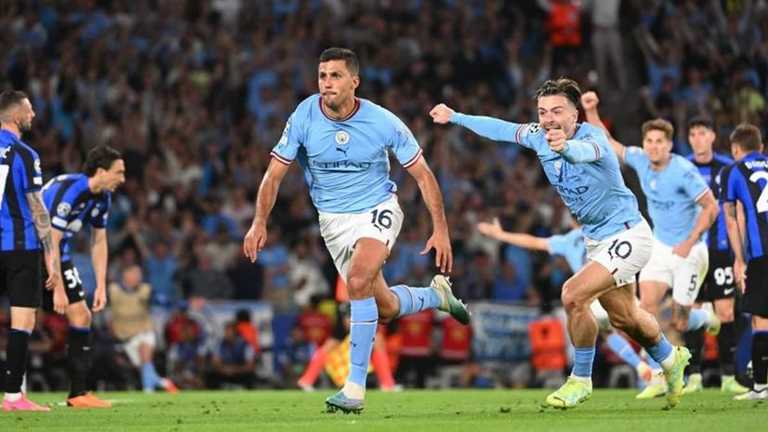 Родри и Грилиш / Фото F. Faugère/L'Équipe Родри и Грилиш / Фото F. Faugère/L'Équipe