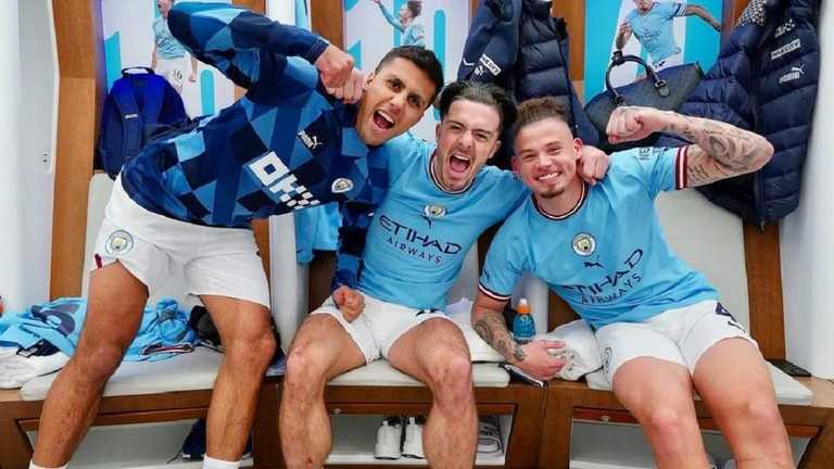 Калвін Філліпс (праворуч) / Instagram Калвін Філліпс (праворуч) / Instagram