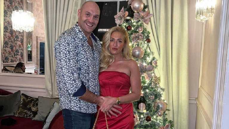 Тайсон Ф'юрі з дружиною / Фото Тайсон Ф'юрі з дружиною / Фото