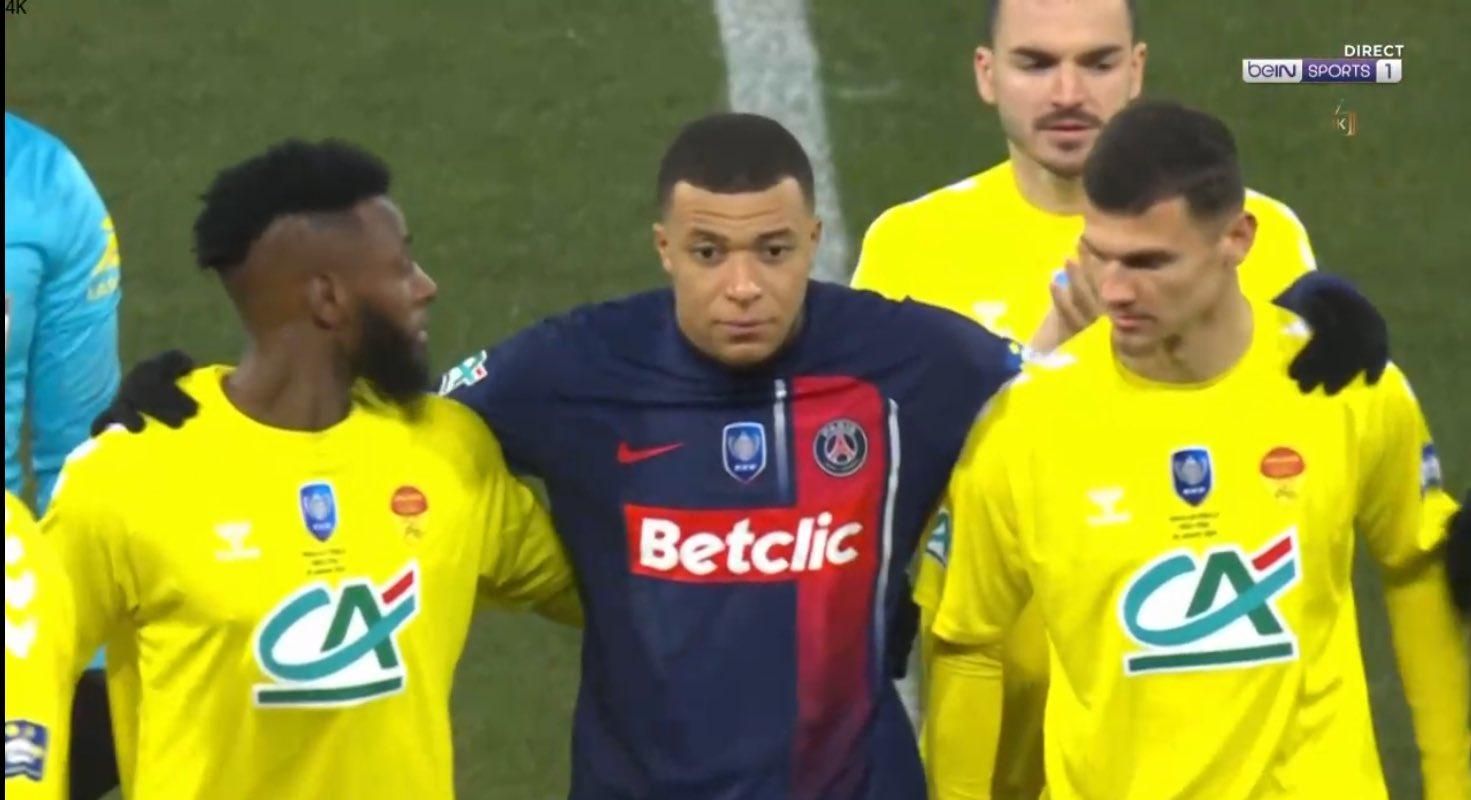 Кіліан Мбаппе / Скріншот з трансляції