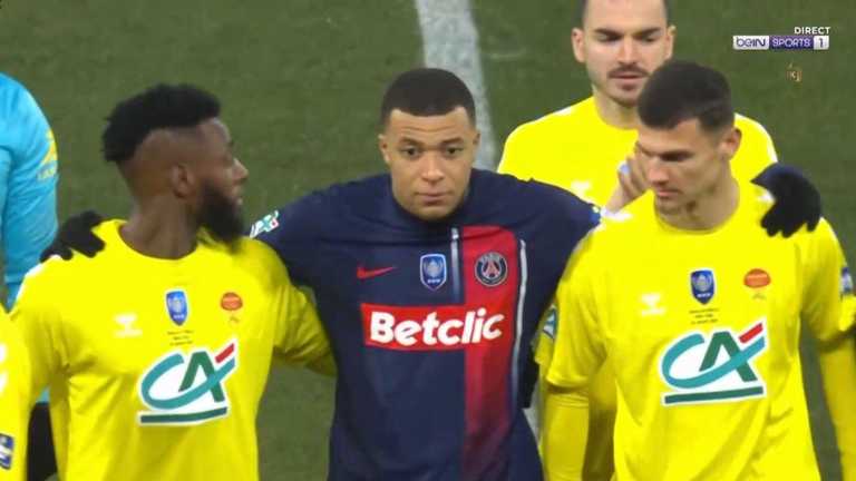 Кіліан Мбаппе / Скріншот з трансляції Кіліан Мбаппе / Скріншот з трансляції