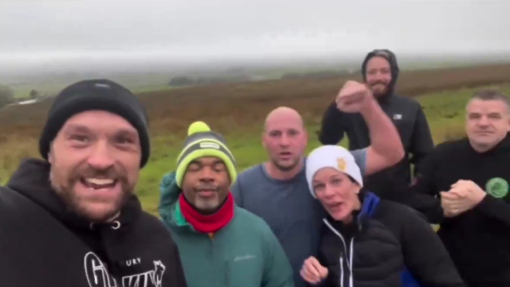 Тайсон Ф'юрі / Скріншот Twitter Michael Benson