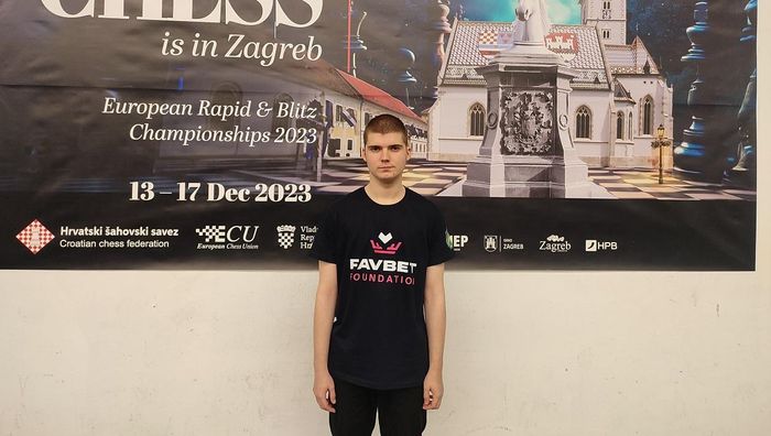 Favbet Foundation организовал поездку украинца Андрея Трушко на чемпионат Европы по шахматам