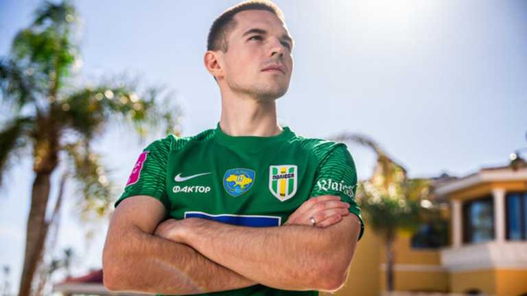 Богдан Михайліченко / фото ФК Полісся Богдан Михайліченко / фото ФК Полісся