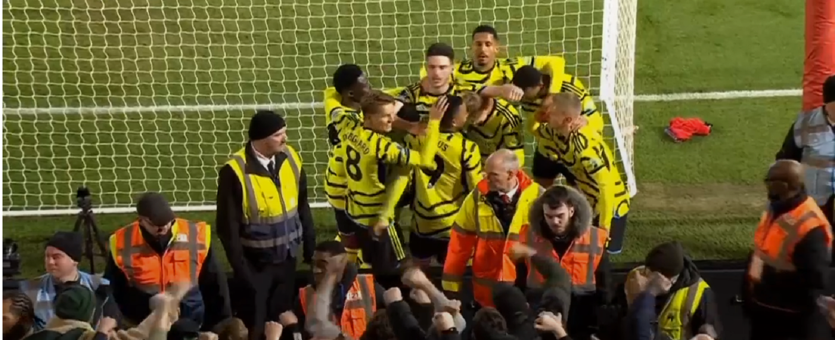 Арсенал / скриншот трансляції Setanta Sports