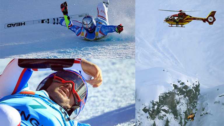 Алекси Пентюро во время падения / Коллаж Gulf Today Алекси Пентюро во время падения / Коллаж Gulf Today