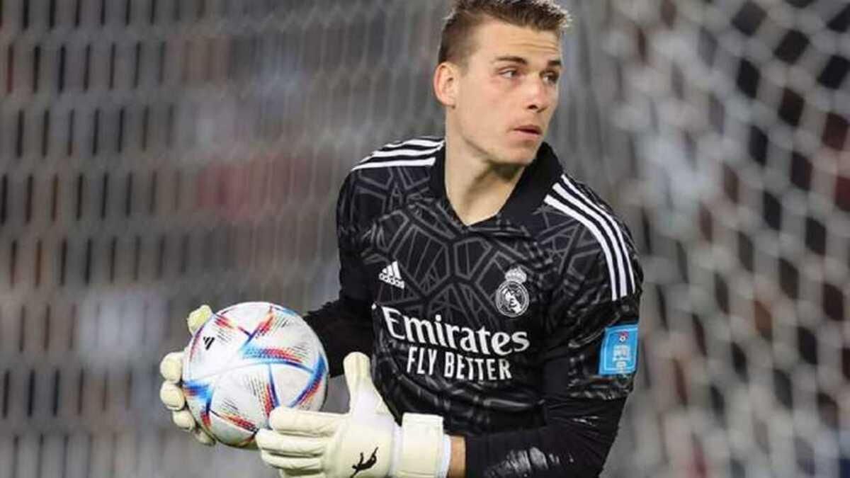 Андрей Лунин / фото EFE