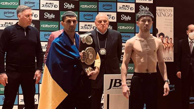 Артем Далакян и Сеиго Акуи / Фото @TheBoxers2023 Артем Далакян и Сеиго Акуи / Фото @TheBoxers2023