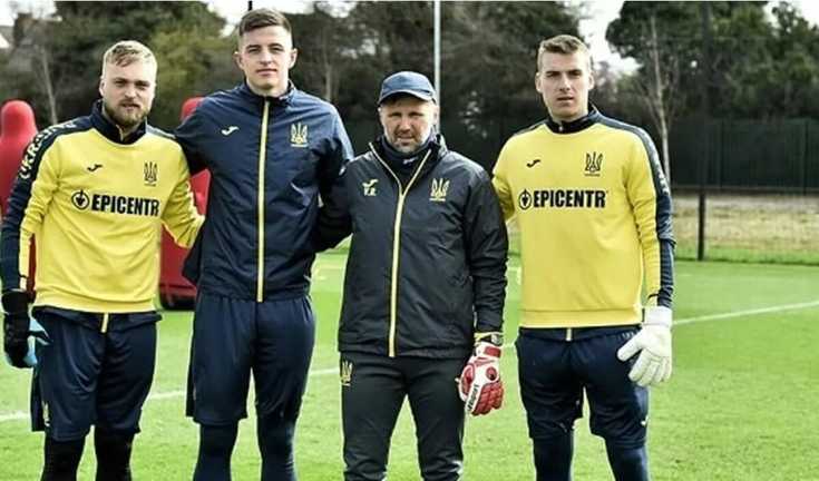 Трубін з Луніним у складі збірної України / Фото УАФ Трубін з Луніним у складі збірної України / Фото УАФ