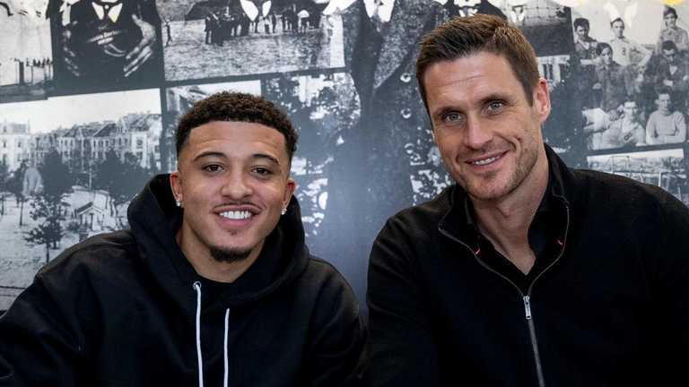 Джейдон Санчо повернувся до Борусії Дортмунд / Фото: ФК Борусія Дортмунд Джейдон Санчо повернувся до Борусії Дортмунд / Фото: ФК Борусія Дортмунд