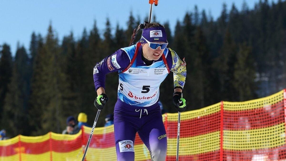 Віталий Мандзин / Фото Pavlo Zarovetskyi / biathlon.com.ua