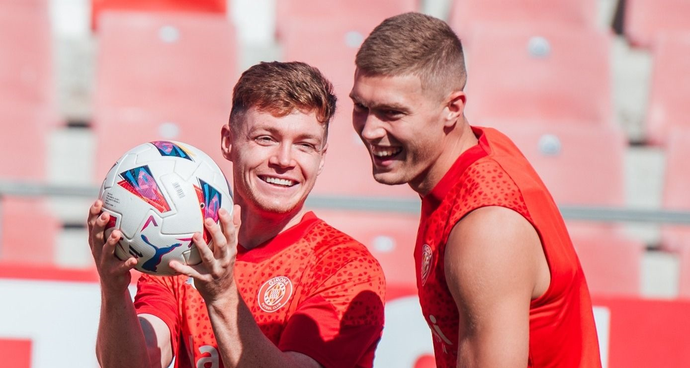 Виктор Цыганков и Аретм Довбык / Girona FC