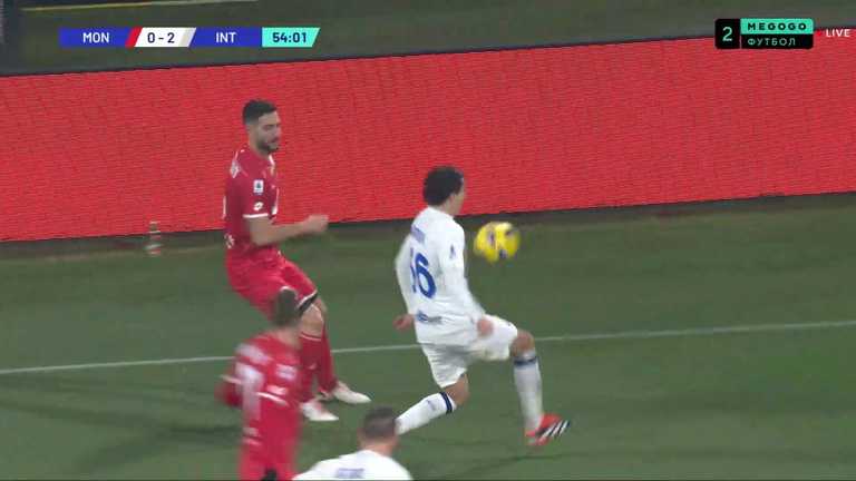 Монца - Интер / скриншот трансляции Монца - Интер / скриншот трансляции